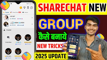 ShareChat Group Kaise Banaye2025 | ShareChat Group Kaise Banaye | ShareChat New Group Kaise Banaye