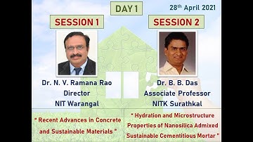 KTU sponsored FDP on SUSTAINABLE BUILDING MATERIALS AND PRACTICES _ Day 1 Session 1 & 2