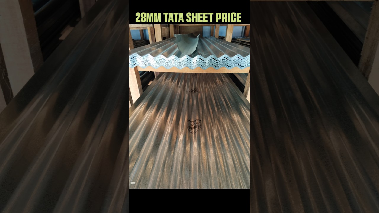 28mm TATA ROOFING Sheet PRICE IN INDIA 3 fit 