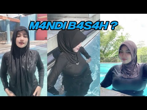 Intip cewe cewe mandi di kolam renang ? Mantap itu nya ? - YouTube
