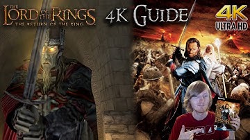 Lord of the Rings the Return of the King - PC Fix/Improvement Guide