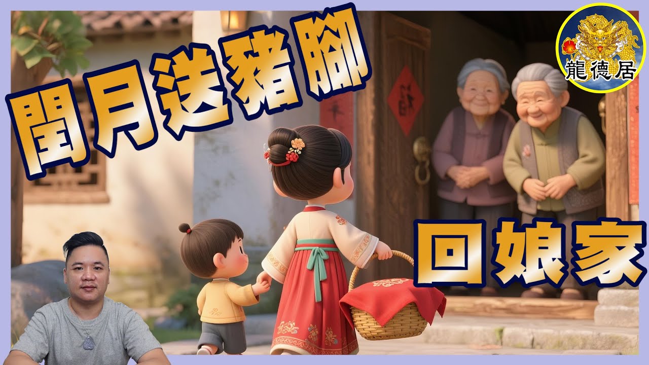 民間習俗 | 出嫁的女兒為何要送豬腳回娘家 | 閏月 | 豬腳 |  龍德居 縮圖