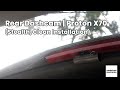 Rear Dashcam (Stealth, Clean Installation) | Proton X70