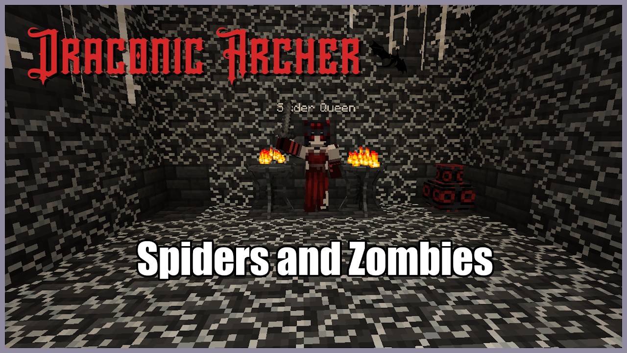 Spiders and Zombies || Minecraft