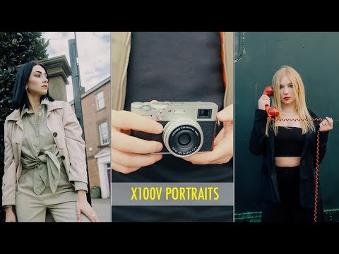 Fujifilm x100V Portrait Photoshoot Behind the Scenes — JULIA TROTTI