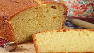 Yogurt Pound Cake Recipe Demonstration  Joyofbaking.com