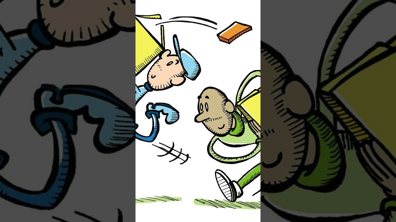 Cartoon running around sound🏃