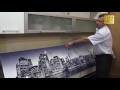Монтаж кухонного фартука (стеновых панелей)