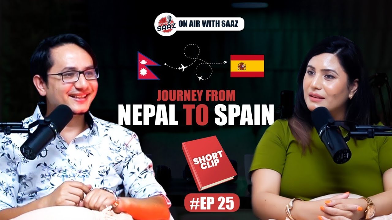 Journey From Nepal to Spain | SAIGRACE POKHAREL | SHORT CLIP  | @Saigrace