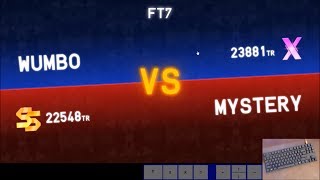 TETR.IO League - Wumbo vs Mystery FT7 - 150 APM screenshot 3