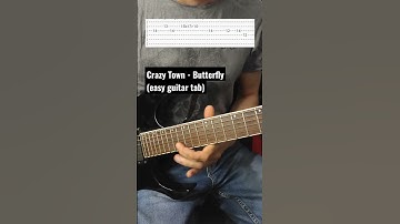 Thumbnail of Easy guitar riff tab: Crazy Town - Butterfly
