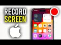 How To Screen Record Your iPhone - Full Guide