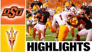 Oklahoma State vs Arizona State Highlights | College Football Week 2 | 2023 College Football