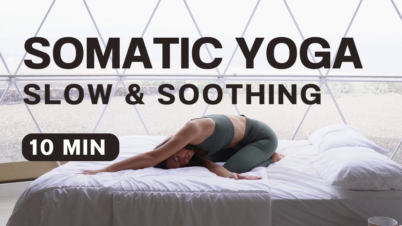 10 Min Music Only Evening Routine | Somatic Yoga for Nervous System Regulation