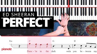 How To Play 'Perfect' by Ed Sheeran (Beginner Piano Tutorial)