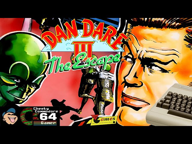 DAN DARE III: THE ESCAPE – Commodore 64 (1990) | classic sci-fi