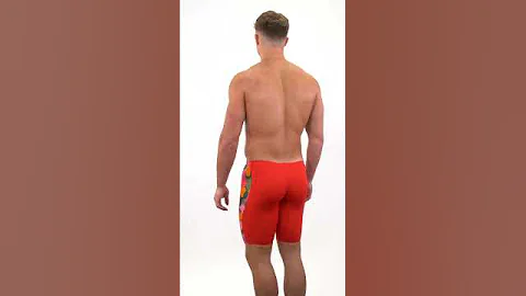 Sporti HydroLast Petal Pop Splice Jammer Swimsuit (22-40) | SwimOutlet.com