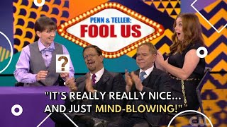 Can Speedcuber Magician Sydney Weaver Fool Penn & Teller? [Fool Us]