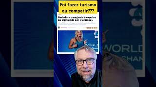 Nadadora paraguaia foi expulsa da olimpíada