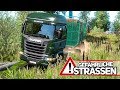 ETS 2: SCANIA durch die OFFROAD Strecke quälen | Gefährliche Straßen EURO TRUCK SIMULATOR 2