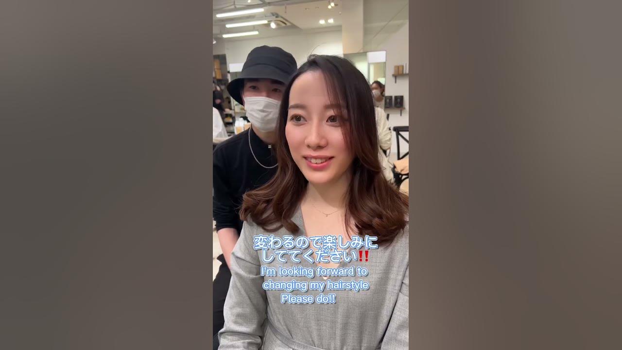 出産間近‼️美人妊婦さんをとんでもない髪型に!? くびれヘア レイヤーカット 垢抜け 渋谷 ミディアムヘア ヘアドネーション