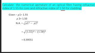 Unit I- Fundametal of Photonics : optical fibre Session 6
