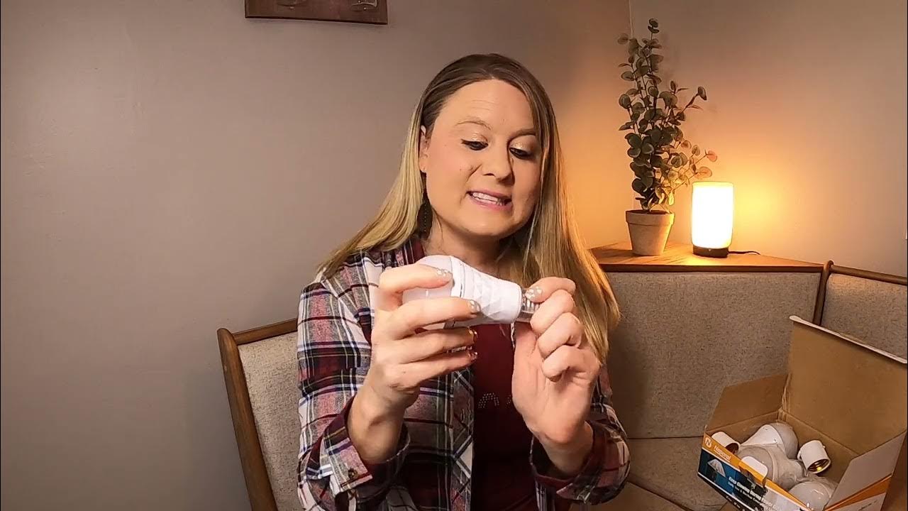 A19 Rechargeable Light Bulbs Emergency Light Bulb for Power Outages