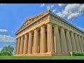 "The Parthenon" Nashville Tn. Best Aerial Footage Day & Night