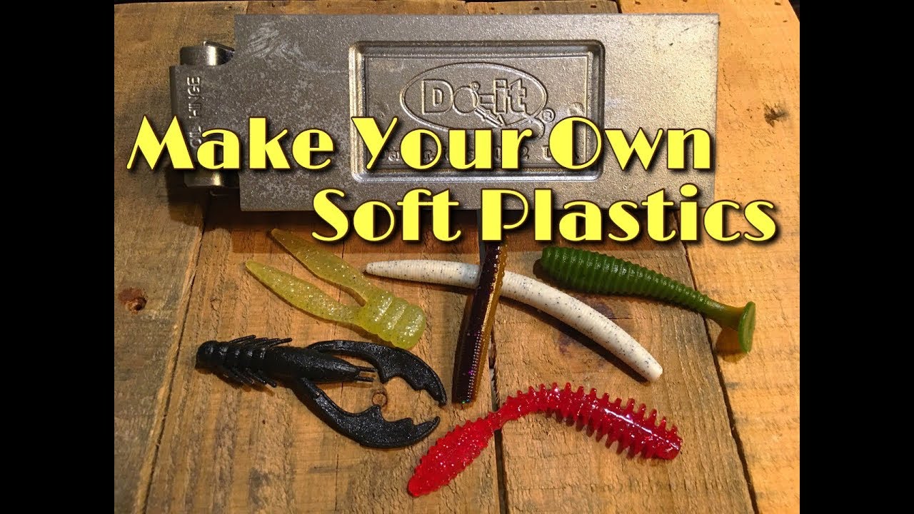 COMPLETE GUIDE TO GETTING STARTED WITH SOFT PLASTIC LURES! How To Get  Started pouring baits! 