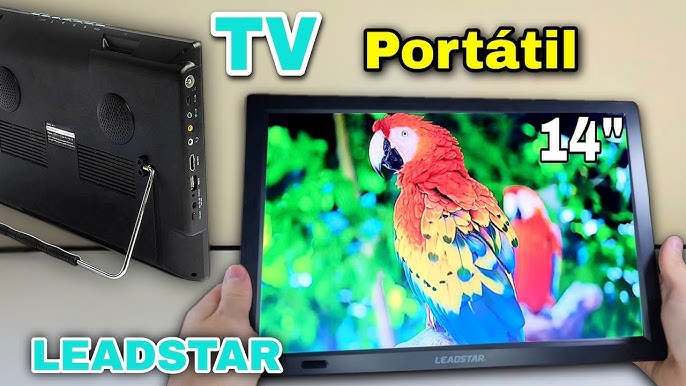 📺 Mini TV a color PORTÁTIL con DVD - COBY (TV-DVD1260) ¿La mejor tv  portátil? - elrafias 