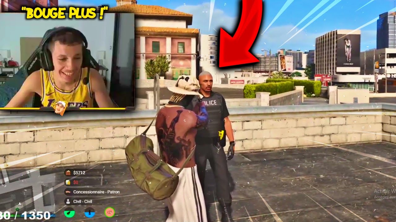 Walid Rp WALID BRAQUE UN FLIC, ÇA PART EN COURSE POURSUITE !! (best of gta rp ...