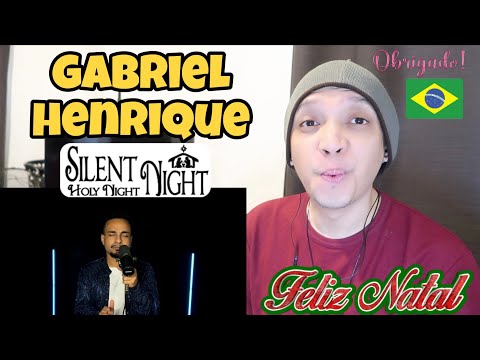 Silent Night - Gabriel Henrique (Christmas Special) REACTION!!! Feliz Natal Brasil! 🎄🇧🇷💚