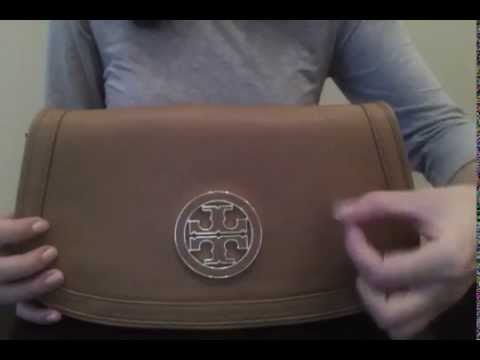 Tory Burch Amanda Logo Clutch! - YouTube