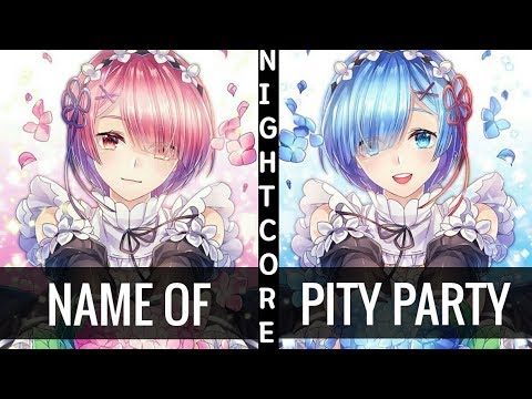 「Nightcore」→ In The Name Of Love ✗ Pity Party (Switching Vocals)