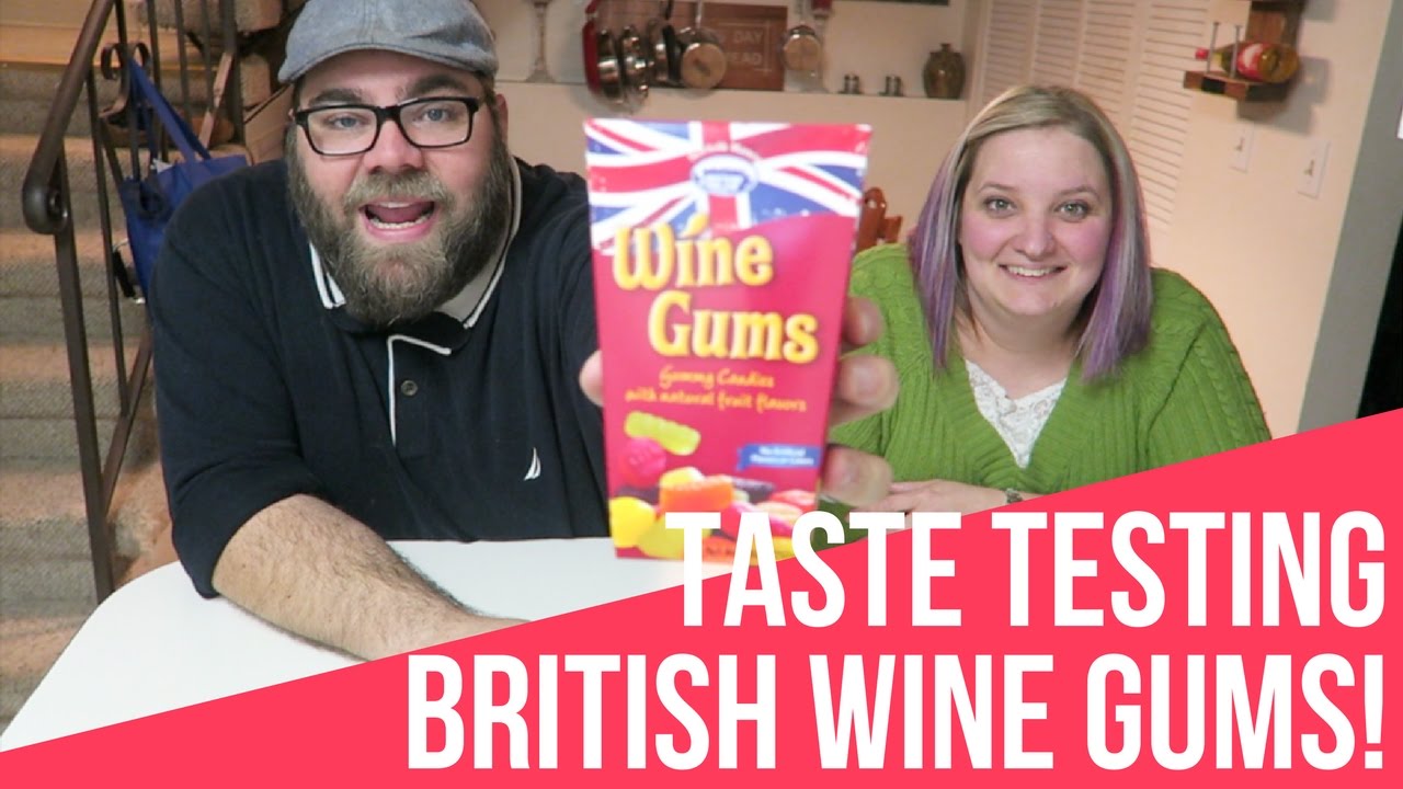Taste Testing British Wine Gums! YouTube