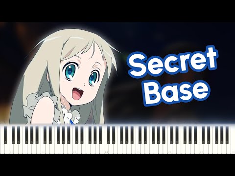 Secret Base 君がくれたもの ピアノアレンジ カラオケ 歌詞