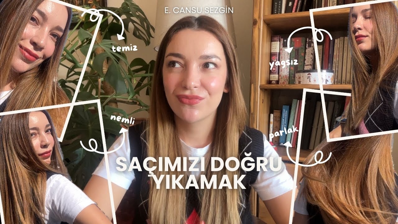 3 Adımda Doğru Saç Bakımı💆‍♀️ Saçlarım artık YAĞLANMIYOR! Kurtarıcım olan saç yıkama tekniği✨