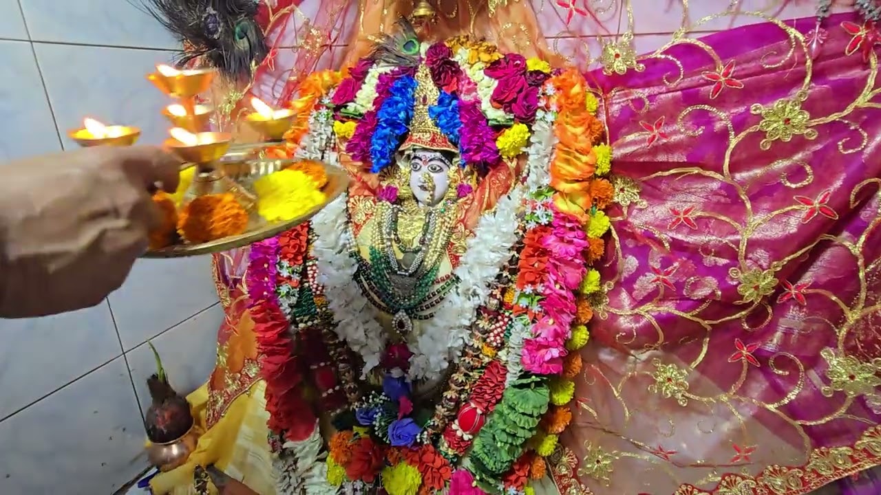 माँ विंध्यवासिनी देवी जी की मंगल आरती🙏माँ के दिव्य दर्शन🥹Jai Maa Vindhyavasini🌺🌺Mandir Mumbai🙏. 