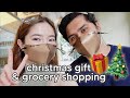 CHRISTMAS SHOPPING FOR MY FAMILY + GROCERY SHOPPING FOR THE HOLIDAYS!⎜TIN AGUILAR
