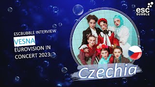 🇨🇿 Vesna chat to ESCBubble about "My Sister's Crown" / Czechia Eurovision 2023