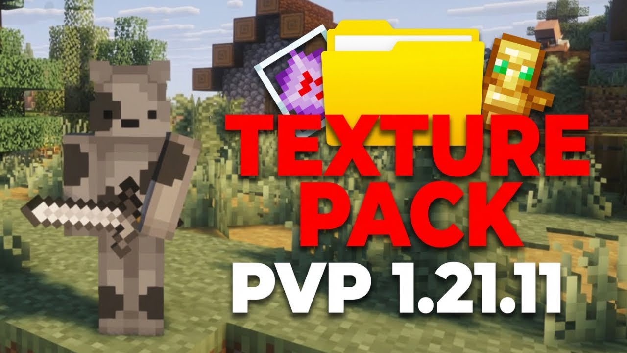 TOP 5 BEST Minecraft 1.21.1 PvP Texture Packs 2026 (FPS Boost) - YouTube