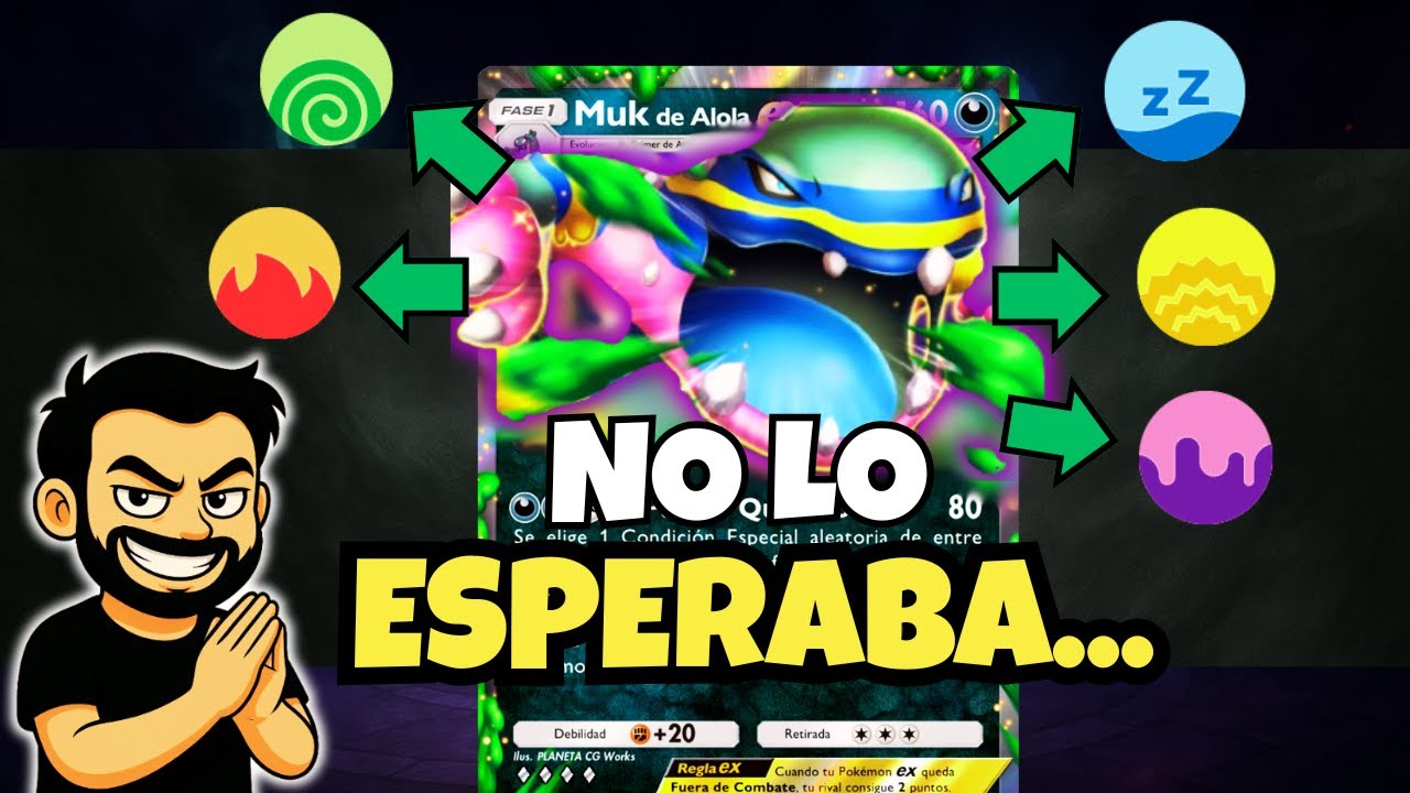 Probé a Muk de Alola y Esto Pasó… | Pokémon TCG Pocket - YouTube