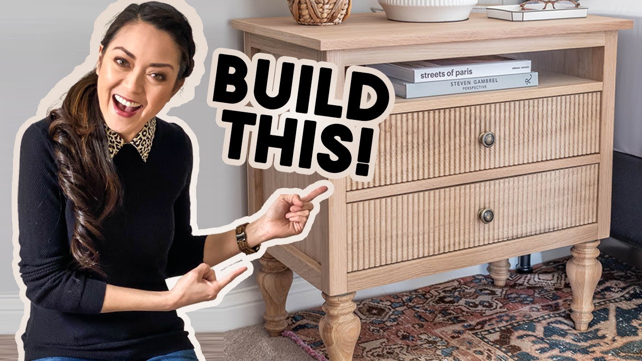How To Authentically Age White Painted Furniture Nightstand Makeover -  H2OBungalow