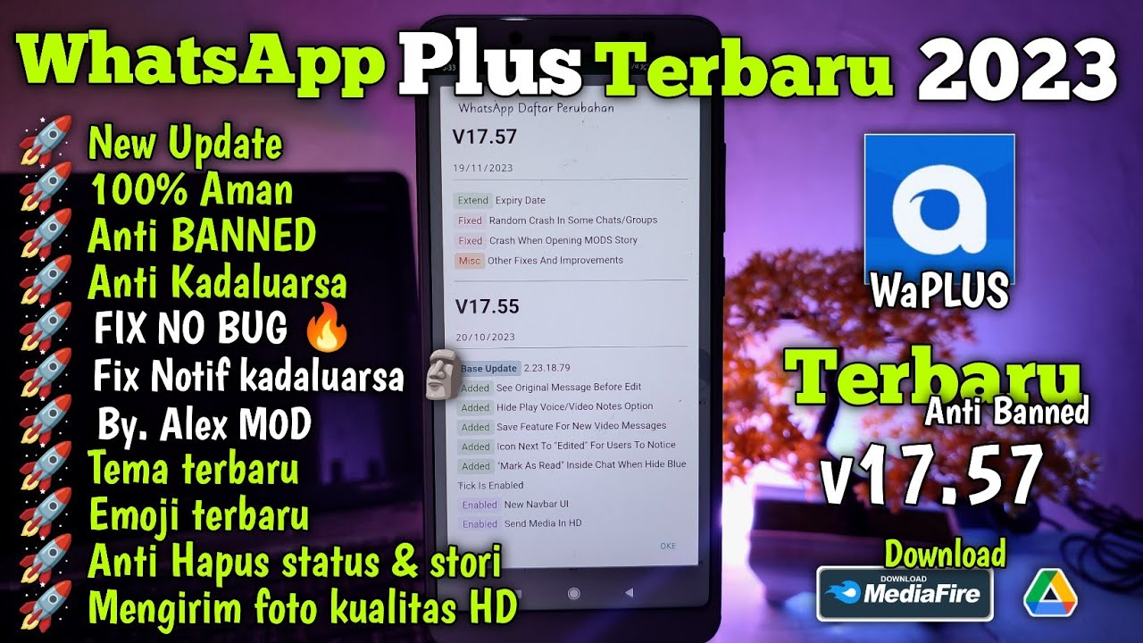 WhatsApp plus new update 2023 WhatsApp plus v17.57 Fix No