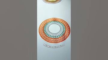 Satisfying Spirograph #spirograph #satisfying #drawing #asmr #pattern #art #viral #fyp #shorts