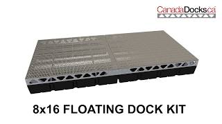 Complete 8' x 16' Floating Dock Kit Assembly Instructions