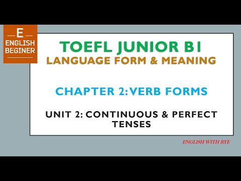 Video TOEFL JUNIOR INTERMEDIATE - Language B1_no 06: Chapter... - youtube