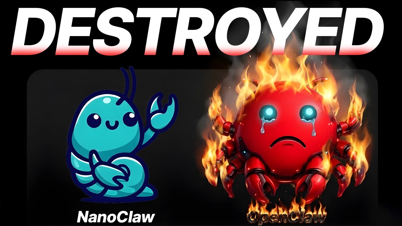 NEW NanoClaw DESTROYS OpenClaw?