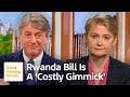 Richard madeley grills yvette cooper on labours plan to scrap the rwanda bill