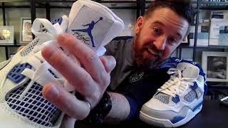 $60 Fake Replica Nike Air Jordan iV 4 Military Blue DHgate Shoes Haul Review DO THEY PASS OR FAIL???